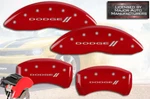 2009-2010 "dodge" Challenger R/t Front + Rear Red Mgp Brake Disc Caliper Covers. Fixed Price $269.99.