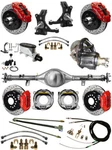 Wilwood Brake & Currie Rear End Set,posi GEAR,2" DROP,88-98 C1500,12" Drilld,red. Fixed Price $7299.99.