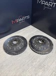 15-20 Bmw F80 F82 F83 M3 M4 Carbon Ceramic Brakes Ccb Rear Rotors Discs *cracks*. Fixed Price $600.00.