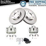 Front Posi Ceramic Disc Brake Pads Rotors & Caliper Kit For Toyota Camry. Fixed Price $284.85.