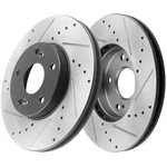 Front Disc Brake Rotors For Hyundai Sonata Tucson Veloster Kia Optima Sportage. Fixed Price $58.56.