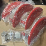 2019-2026 Dodge Ram 3500 Front + Rear Red "mgp" Brake Disc Caliper Covers 4PC. Fixed Price $69.00.