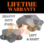 Rear Brake Calipers 3W1Z2552AA 3W1Z2553A (pair) Fit 03-11 Crown Vic Grand Marq. Fixed Price $94.99.
