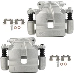 Front Pair Brake Calipers W/ Bracket For 1996-1997 Geo Tracker L4 1.6L (4 Door). Fixed Price $70.15.