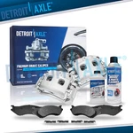 6PC Front Brake Calipers And Ceramic Pads Kit For Dodge Durango 1500. Fixed Price $189.60.