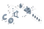 Genuine Mercedes-benz Piston Housing 000-423-72-00. Fixed Price $226.75.