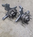 1996-2004 Mustang Spindles With Hubs SN95 Fox Lug Powder Coated. Fixed Price $279.00.