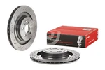 Brembo Rear Drilled Slotted Pvt 360MM Disc Brake Rotor For Mercedes C197 Sls Amg. Fixed Price $119.45.