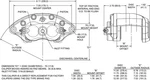 Wilwood CALIPER-D52-RED 1.25/1.25IN Pistons 1.28IN Disc. Fixed Price $206.16.
