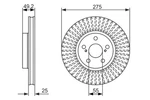 Bosch 986 479 619 Brake Disc For Toyota. Fixed Price $53.23.