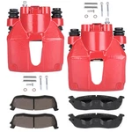 Rear Pair Brake Calipers & Ceramic Pads Fits 97 98 99 01 2002 Ford Expedition. Fixed Price $92.40.