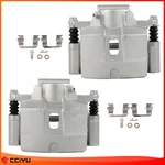Pair Front Brake Calipers W/bracket For 15-16 Chrysler 200 2.4L(CASTING # 6074). Fixed Price $89.60.