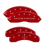 Mgp Caliper Covers 10204SMB2RD Red Powder Coat Finish '2015/MUSTANG-ENGRAVEDR.... Fixed Price $399.56.
