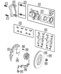Genuine Mopar Disc Brake Caliper Assembly Remanufactured Right R8212010AA. Fixed Price $164.87.