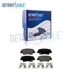 Rear Ceramic Brake Pads W/hardware For Attitude Azera Sonata Kia Amanti Soul Rio. Fixed Price $32.60.