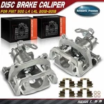 2X Rear Driver & Passenger Disc Brake Caliper W/ Bracket For Fiat 500 2012-2019. Fixed Price $117.99.
