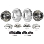 Brake Kit With Calipers 4-WHEEL Set Front & Rear For Chevy Express Savana. Fixed Price $709.10.