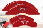2000-2006 Gmc Yukon 4X4 4X2 Front + Rear Red "mgp" Brake Disc Caliper Covers 4PC. Fixed Price $299.99.