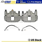 4XBRAKE Calipers Hose Line Front Fits Ford Mustang 3.8L 5.0L 4.6L. Fixed Price $228.42.