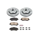 Power Stop For 07-17 Jeep Wrangler Front Autospecialty Brake Kit. Fixed Price $184.17.
