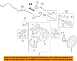 Ford Oem 10-11 F-150 Brake-rear-caliper Bolt W710150S436. Fixed Price $66.60.