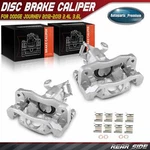 2X Rear Left & Right Brake Caliper With Bracket For Dodge Journey 2012 2013 2.4L. Fixed Price $114.49.