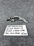 87-93 Ford Mustang Parking Cable Bracket 8.8 Axle Emergency Ebrake. Fixed Price $75.00.
