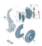 New Audi Tt Fv Front Right Brake Caliper 8W0615108AF Genuine. Fixed Price $732.70.