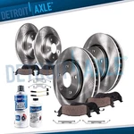 Front And Rear Disc Rotors Ceramic Brake Pads For ML320 ML350 ML450 ML500 R320. Fixed Price $253.34.