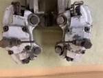1969 911S Porsche Front Aluminum Brake Calibers. Fixed Price $1200.00.