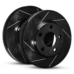 For Nissan NV1500 2012-2021 R1 Concepts WCPN1-67101 Slotted Rear Brake Rotor Set. Fixed Price $360.83.
