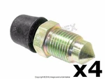 For Porsche Front And Rear Bleed Valve Screw Set 4 Valeo Fte Oem. Fixed Price $31.15.