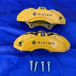 22-24 Rivian R1T Oem Brake Caliper Front Pair Yellow. Fixed Price $499.00.