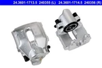 Ate Brake Caliper For Bmw X3 X5 E38 E39 E53 E83 34111163304. Fixed Price $85.17.