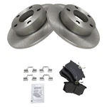 Trq BKA10979 Disc Brake Kit For Volkswagen Passat 2000-2005 Rear 1H0698451F. Fixed Price $76.82.