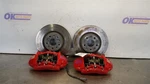 21 Chevy Camaro LT1 J55 Brembo Brake Caliper Front Set Pair With Rotors Red. Fixed Price $505.75.