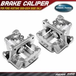 Pair Rear Side Brake Calipers Set With Bracket Ford Mustang 1994-2004 4.6L. Fixed Price $99.02.