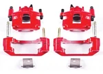 Powerstop 94-98 Ford Mustang Front Red Calipers W/brackets Pair. Fixed Price $304.37.