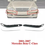 Front Bumper Moldings + Chrome Trim For 2001-2007 Mercedes Benz C-class. Fixed Price $91.23.