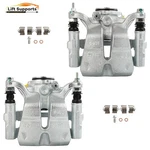 Brake Calipers Rear Pair W/ Bracket For 2014 15 16 17 18 19 21 Jeep Cherokee. Fixed Price $103.03.