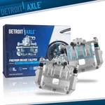 Pair Front Disc Brake Calipers W/ Brackets Assembly 2011 - 2019 Ford Fiesta. Fixed Price $99.08.