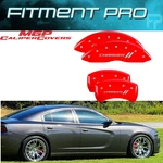 Mgp 12181SCH1RD Brake Caliper Covers Set Red Wsilver For 2011-2023 Dodge Charger. Fixed Price $299.99.