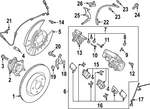 Genuine Nissan Disc Brake Caliper D4010-5MP3A. Fixed Price $626.45.