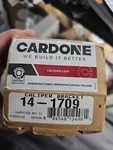 Disc Brake Caliper Bracket Cardone 14-1709 Reman Fits 2008 Ford Focus. Fixed Price $45.00.