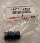 Toyota Genuine Parts 47875-12150 Boot, Dust(for Rear Disc BRAKE)2008-22. Fixed Price $16.72.