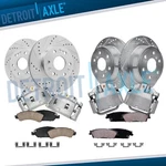 Front & Rear Drilled Rotors + Brake Pads Calipers For Yukon Xl 1500 Tahoe. Fixed Price $613.44.