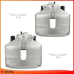 Pair Front Disc Brake Calipers For 2013-2018 Volkswagen Jetta L4 1.4L. Fixed Price $65.24.