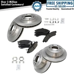 Front & Rear Premium Posi Ceramic Brake Pad Rotor Kit For Gm Suv. Fixed Price $188.15.
