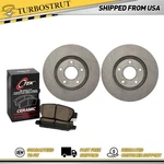 Oe Front Centric New Brake Pads And Rotors Kit For 2005-2010 Honda Odyssey. Fixed Price $192.52.
