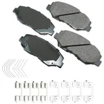Akebono ACT914A Proact Ultra Premium Ceramic Disc Brake Pad Kit. Fixed Price $68.44.